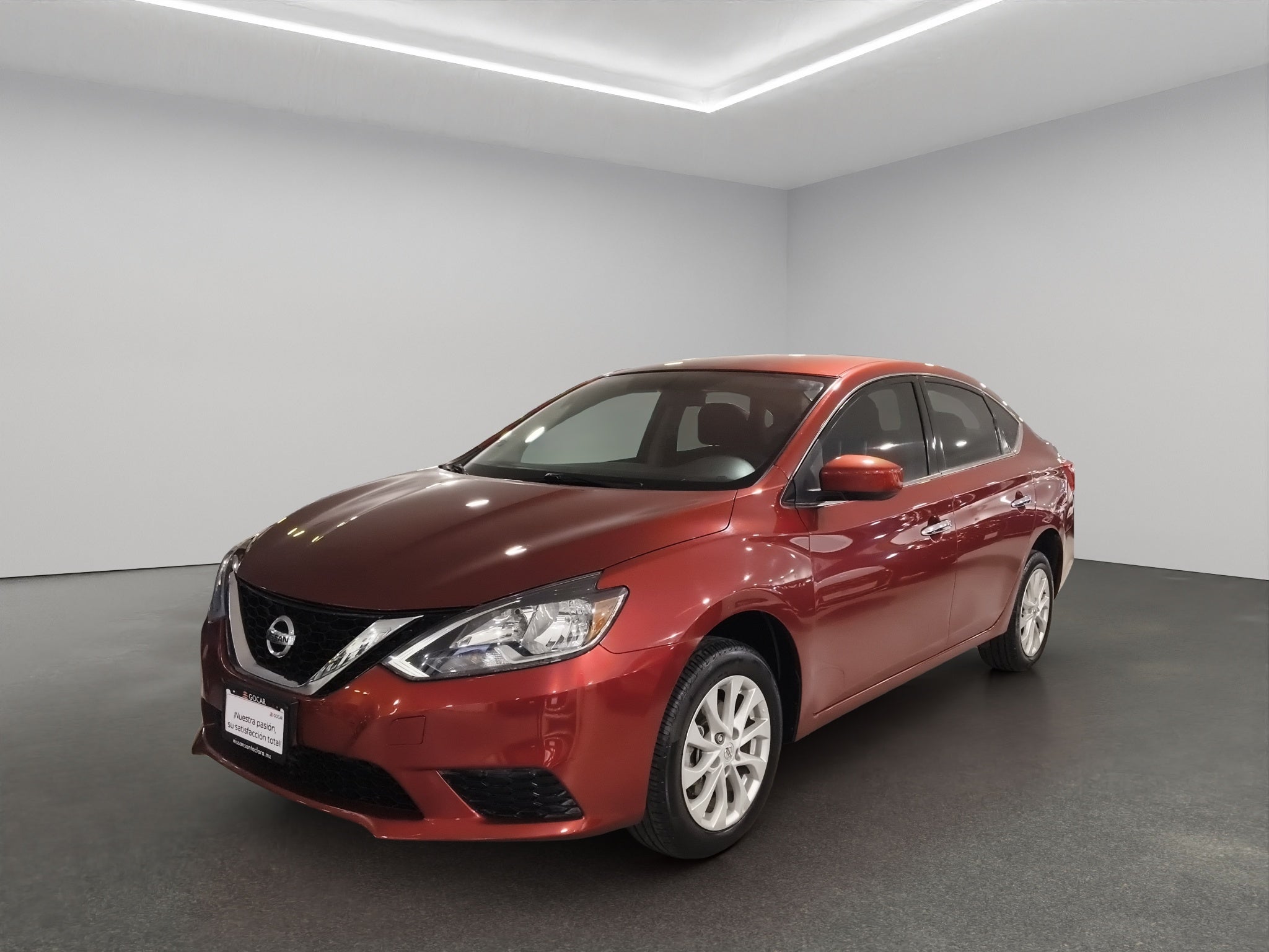 2019 Nissan Sentra 4 pts. Sense, TM6, a/ac., RA-16 (línea anterior)