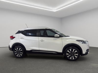 2018 Nissan Kicks VUD 5 pts. Exclusive, 1.6l, TA, a/ac. Aut., VE, piel, GPS, RA-17