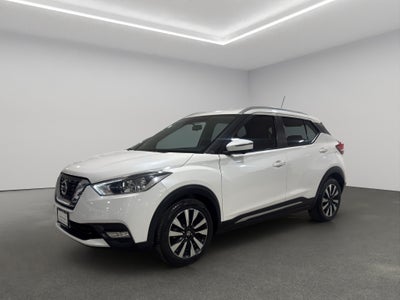 2018 Nissan Kicks VUD 5 pts. Exclusive, 1.6l, TA, a/ac. Aut., VE, piel, GPS, RA-17