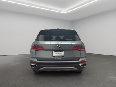 2023 Volkswagen Taos VUD 5 pts. Highline, 150 HP, 1.4T, TA, piel, TP, f. led, RA-18