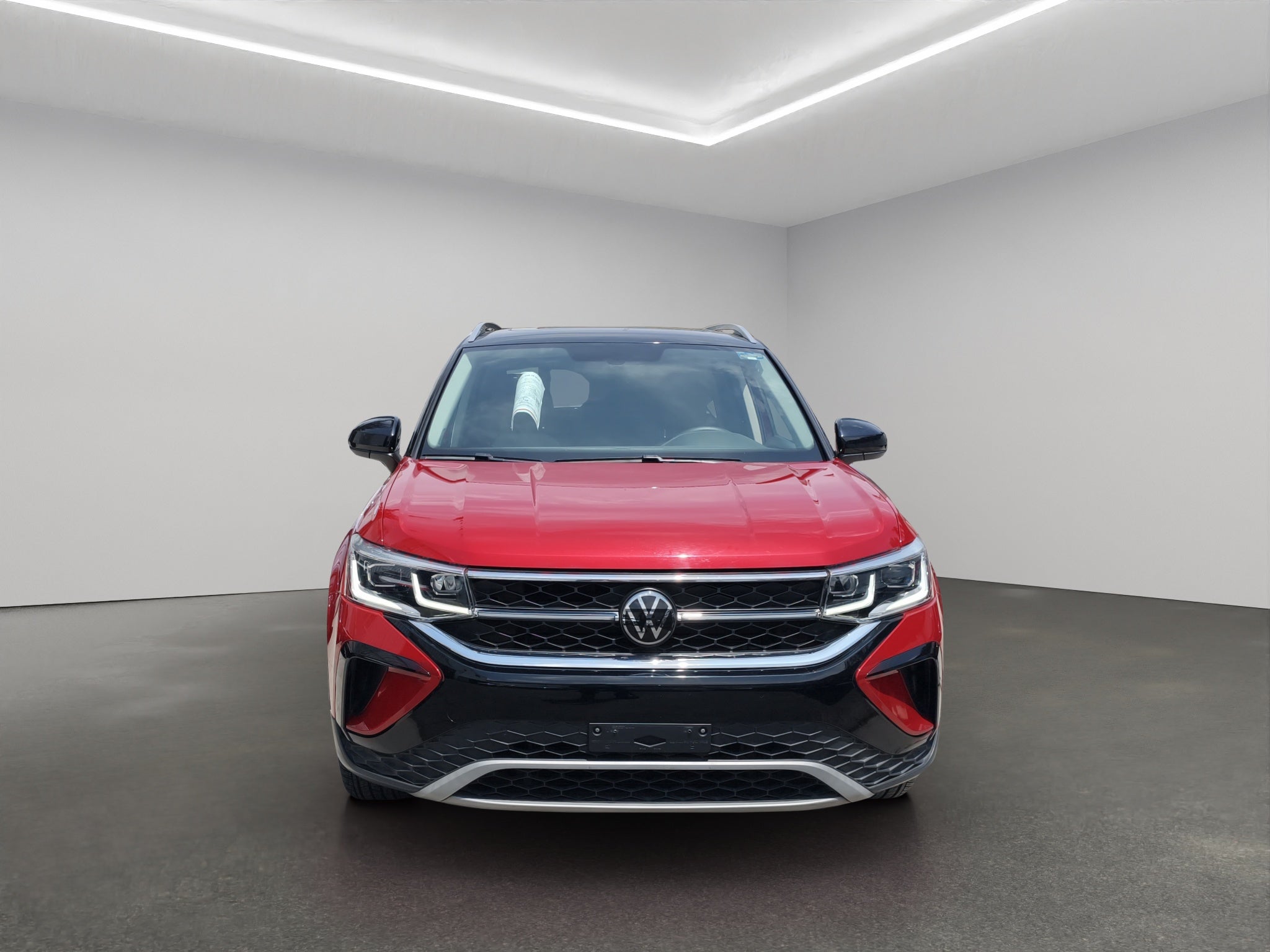 2023 Volkswagen Taos VUD 5 pts. Highline, 150 HP, 1.4T, TA, piel, TP, f. led, RA-18