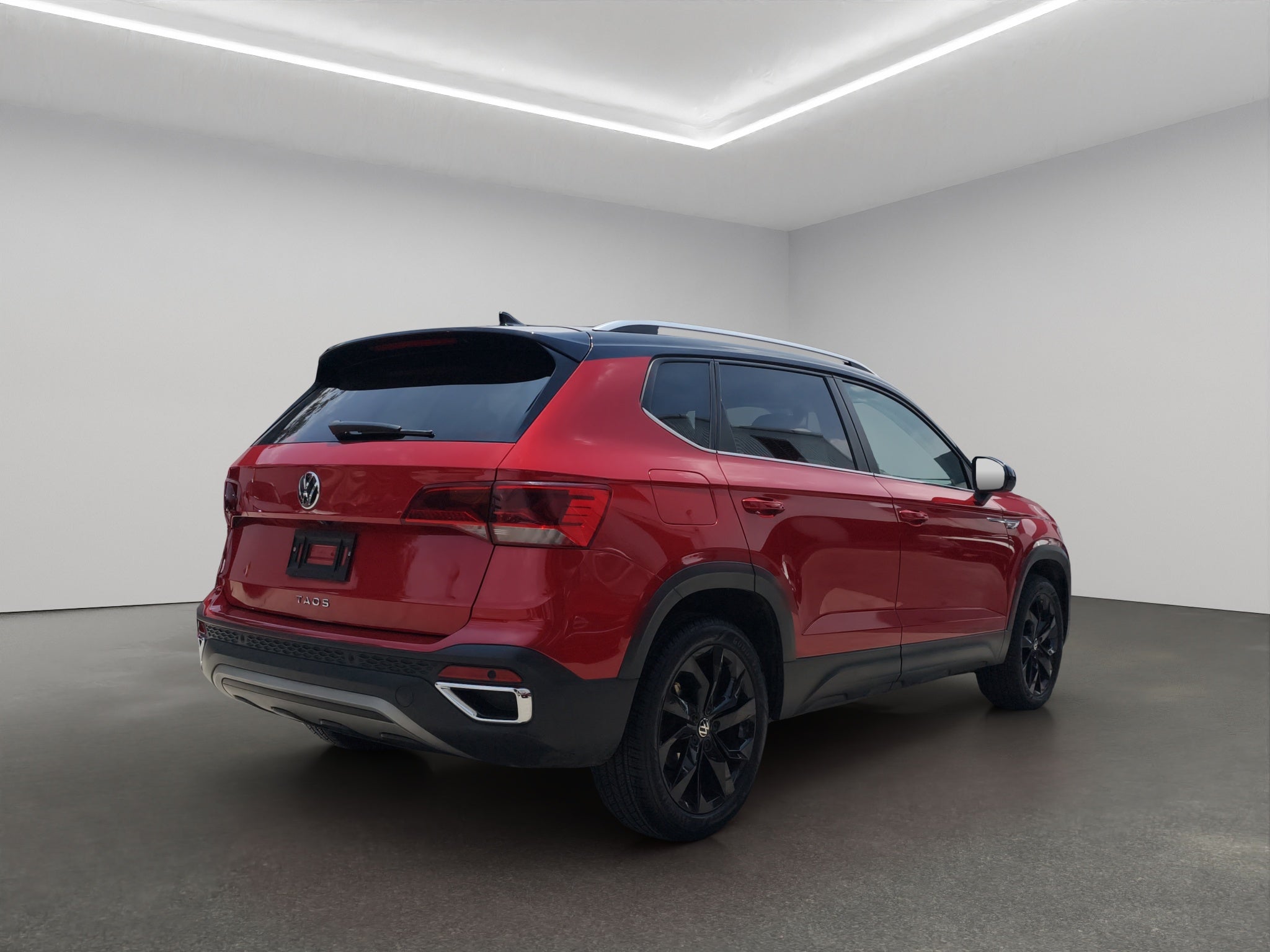 2023 Volkswagen Taos VUD 5 pts. Highline, 150 HP, 1.4T, TA, piel, TP, f. led, RA-18
