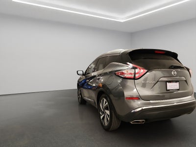 2019 Nissan Murano VUD 5 pts. Exclusive, TA, piel, QC, GPS, RA-20, 4x4 (línea nueva)