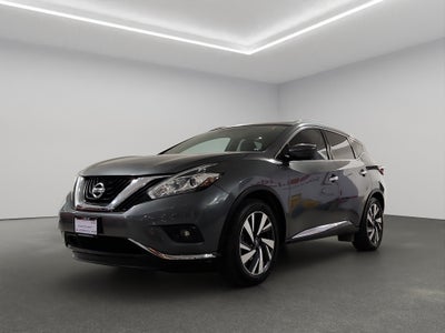 2019 Nissan Murano VUD 5 pts. Exclusive, TA, piel, QC, GPS, RA-20, 4x4 (línea nueva)